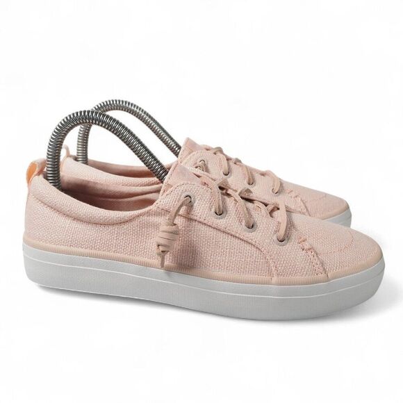 Sperry Crest Vibe Baja SeaCycled Casual Sneakers Women's 6.5M Pink STS88464 - Picture 4 of 11